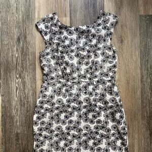 Mata Traders Ethical Natural Fibers Floral Midi Dress Small Dainty Earthy Hippie